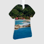 Tranquil Island Paradise Labadee Haiti Ornament (Vorderseite)