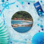 Tranquil Island Paradise Labadee Haiti Pappteller (Party)