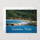 Tranquil Island Paradise Labadee Haiti Postkarte (Vorne/Hinten)