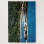 Tranquil Island Paradise Labadee Haiti Puzzle (Vertikal)