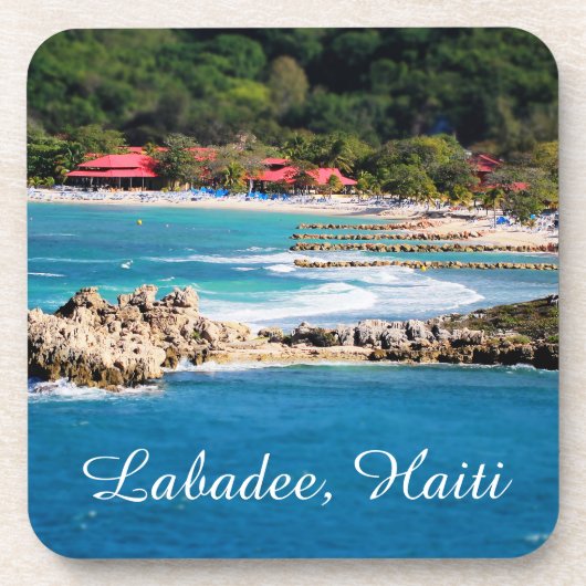Tranquil Island Paradise Labadee Haiti Untersetzer (Vorderseite)