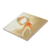 Tranquil Japanischer Goldfish Fliese (Seite)