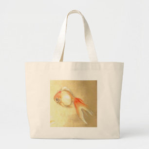 Tranquil Japanischer Goldfish Jumbo Stoffbeutel