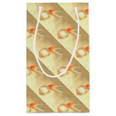 Tranquil Japanischer Goldfish Kleine Geschenktüte (Rückseite)