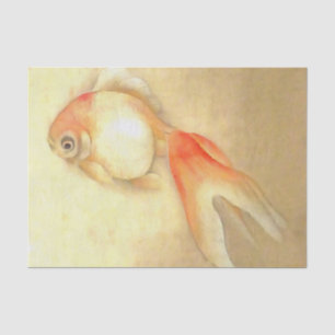 Tranquil Japanischer Goldfish Seidenpapier