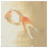 Tranquil Japanischer Goldfish Stoff (Nahaufnahme)