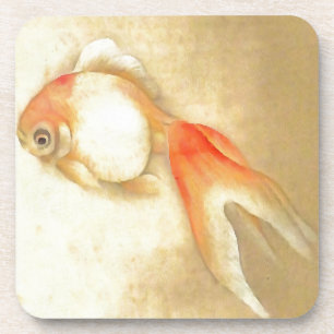 Tranquil Japanischer Goldfish Untersetzer