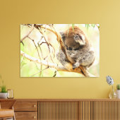 TRANQUIL KOALA 24x36 Leinwanddruck (Insitu (Wohnzimmer))