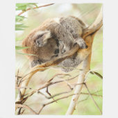 TRANQUIL KOALA FLEECEDECKE (Vorderseite)