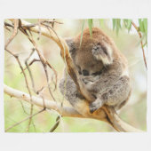 TRANQUIL KOALA FLEECEDECKE (Vorderseite (Horizontal))