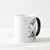Tranquil Koi Pond Morphing Tasse - 11oz (VorderseiteRechts)