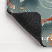 "Tranquil Koi Sanctuary" Mousepad (Ecke)