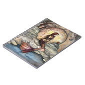 Tranquil Lagoon Mermaid Art Notebook Notizblock (Linke Seite)