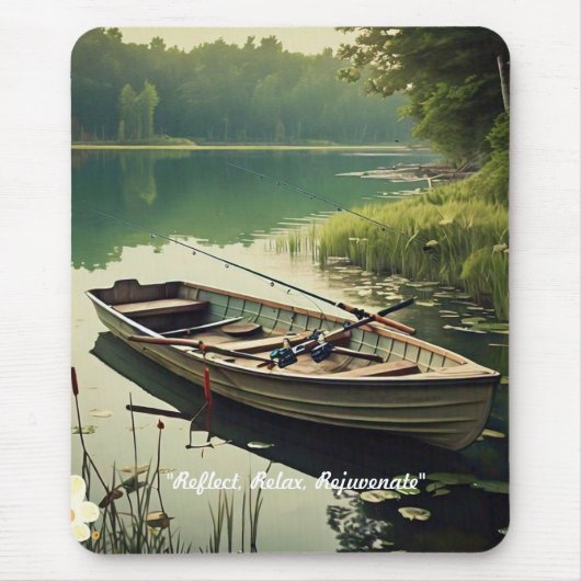 "Tranquil Lake Reflections" Mousepad (Vorne)