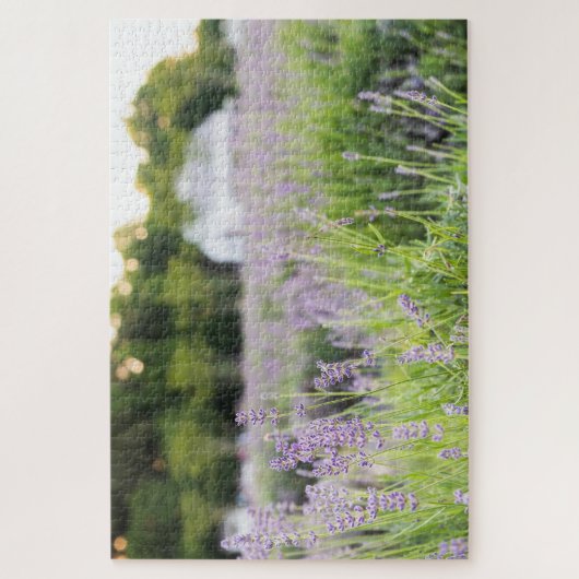 Tranquil Lavender Field Puzzle (Vertikal)