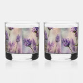 Tranquil Lavender Fields Whiskey Glasses Whiskyglas (Links)