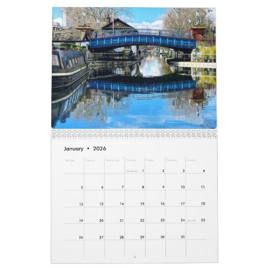 Tranquil London Kalender (Jan 2026)