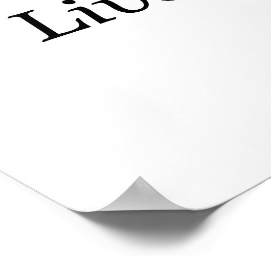 Tranquil Lotus: Einatmen, Inspiration fürs Ausatme Poster (Ecke)