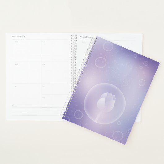 Tranquil Lotus Hardcover Daily Planner Planer (Anzeige)