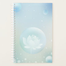 Tranquil Lotus Hardcover Kleiner Tagesplaner