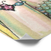 Tranquil Mermaid Poster von Molly Harrison (Ecke)