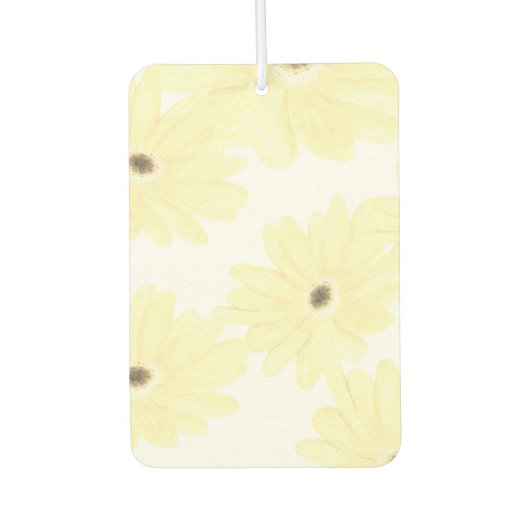 Tranquil Morning Yellow Flowers  Autolufterfrischer (Vorderseite)