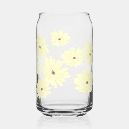 Tranquil Morning Yellow Flowers Dosenglas (Rückseite)