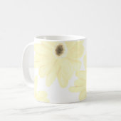 Tranquil Morning Yellow Flowers  Kaffeetasse (Vorderseite Links)