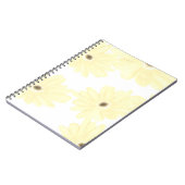 Tranquil Morning Yellow Flowers  Notizblock (Linke Seite)