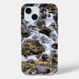 Tranquil Mossy Cascade iPhone Case