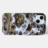 Tranquil Mossy Cascade iPhone Case (Rückseite (Horizontal))
