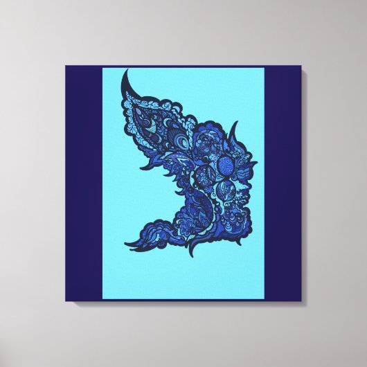 Tranquil Oasis Leinwanddruck (Vorderseite)