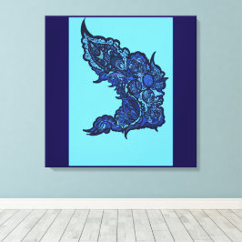 Tranquil Oasis Leinwanddruck