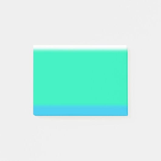Tranquil Ombre Post-it Klebezettel (Vorderseite)
