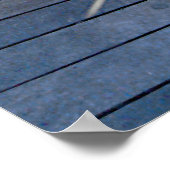 Tranquil Park Bridge Fotografie Print Poster (Ecke)