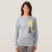 Tranquil Seagull Pinselstrich T-Shirt (Vorne ganz)