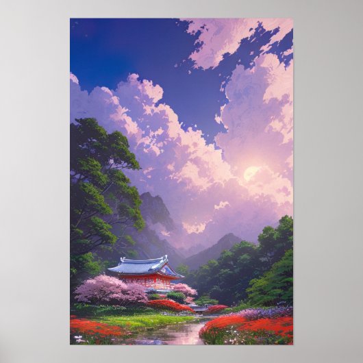 Tranquil Shrine Poster (Vorne)