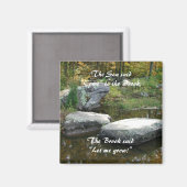 Tranquil Stream - Magnet #2 (Vorderseite/Rückseite)