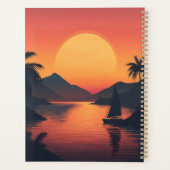⛵ Tranquil Sunset Segelplaner 🌅 📘 Planer (Rückseite)