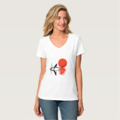 Tranquil Sunset Serenade T-Shirt (Vorderseite Vollansicht)