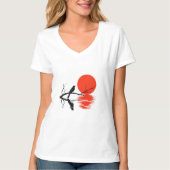 Tranquil Sunset Serenade T-Shirt (Vorderseite)