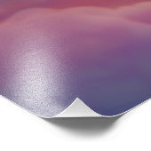 Tranquil Sunset Sky Magical Fantasy Art Fotodruck (Ecke)