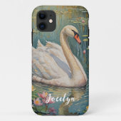 Tranquil Swan Serenade Case-Mate iPhone Hülle (Rückseite)