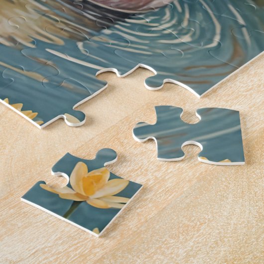 Tranquil Swan Serenade Puzzle (Seite)