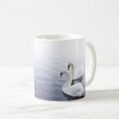 Tranquil Swans Fotograf Kaffeetasse (VorderseiteRechts)