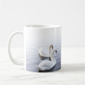 Tranquil Swans Fotograf Kaffeetasse (Links)