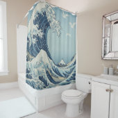 Tranquil Tides Shower Curtain Duschvorhang (Beispiel)