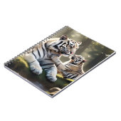 Tranquil Tiger Notebook – Elegant Animal Journal Notizblock (Linke Seite)