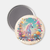 "Tranquil verzaubertes Feld" Magnet (Vorderseite/Rückseite)