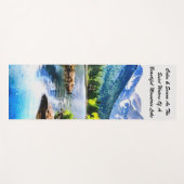 Tranquil Waters Yoga Mat Yogamatte (Vorderseite (Horizontal))